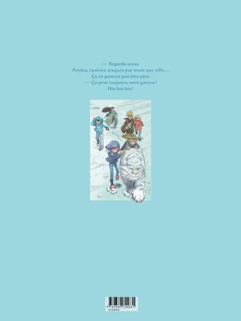 Verso de l'album Ninn Tome 6 Lune de glace