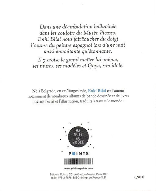 Verso de l'album Nu avec Picasso