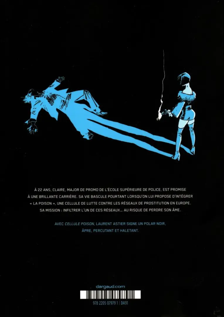 Verso de l'album Cellule Poison