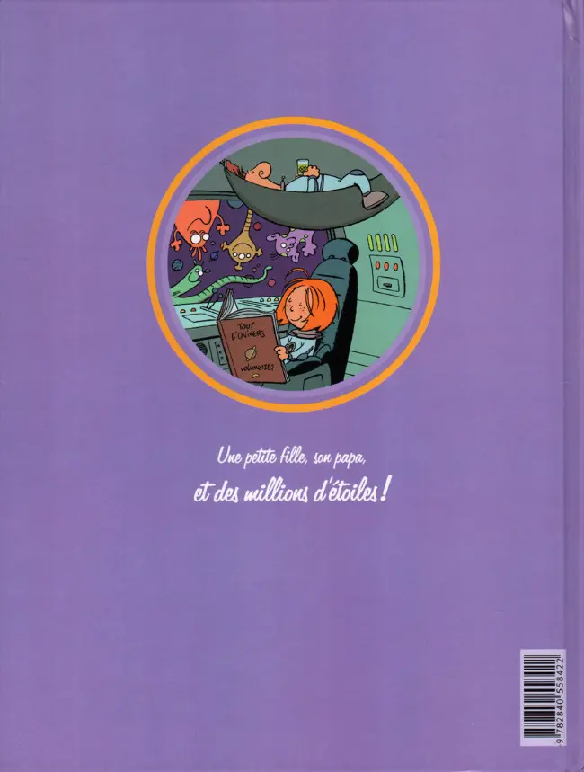 Verso de l'album Columbia Tome 1 Commandant papa