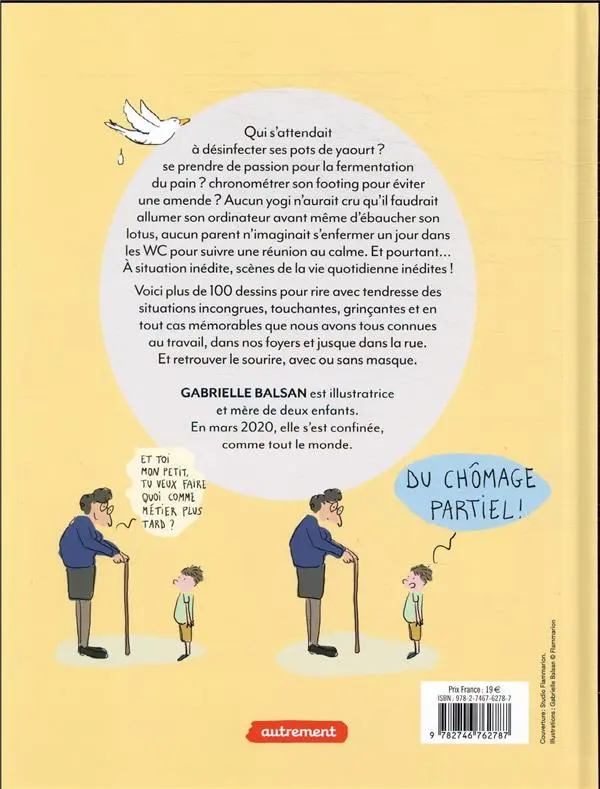 Verso de l'album Des sourires sous les masques