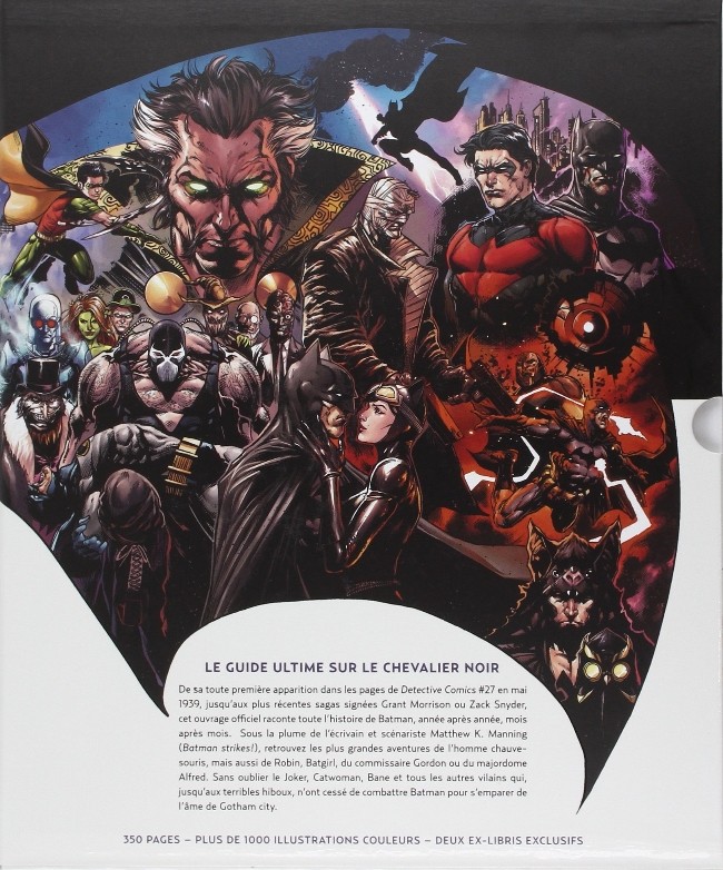 Verso de l'album DC Comics - Batman Les Chroniques de Batman