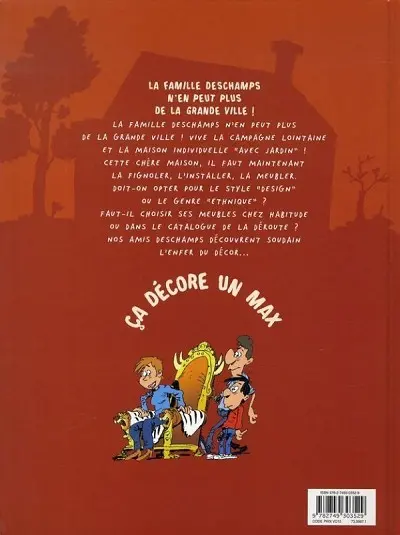 Verso de l'album Les Deschamps Tome 2 Ca décore un max