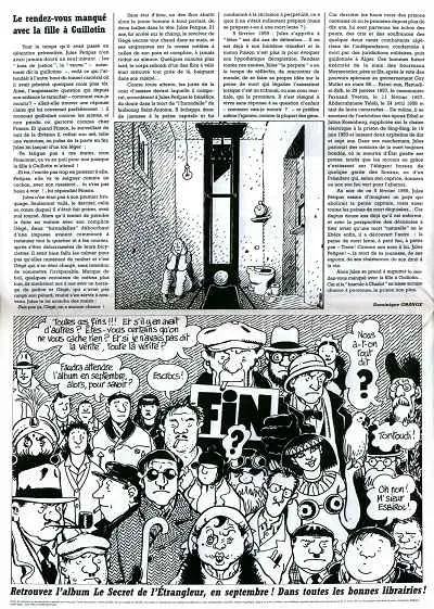Verso de l'album L'Étrangleur Tome 5 Vers la fin du cauchemar ?