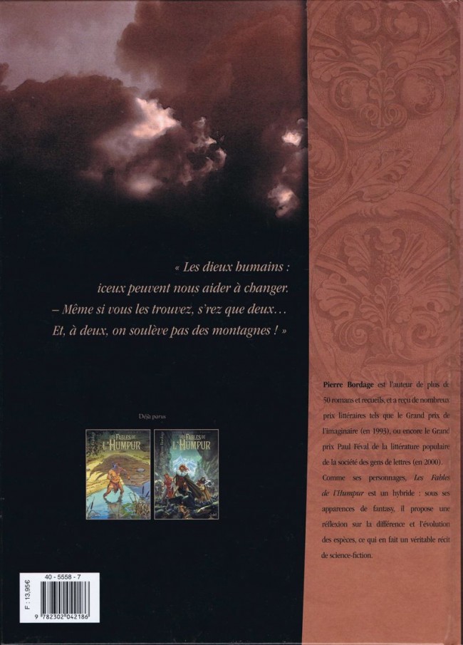 Verso de l'album Les Fables de l'Humpur Tome 2 Muryd
