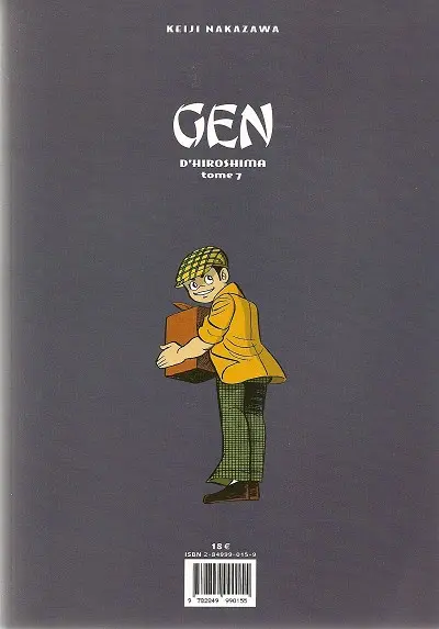 Verso de l'album Gen d'Hiroshima 07