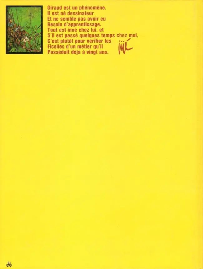 Verso de l'album Gir œuvres Tome 1 Le lac des émeraudes