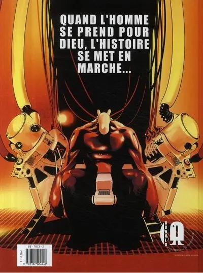 Verso de l'album Husk Tome 2 Critical mass