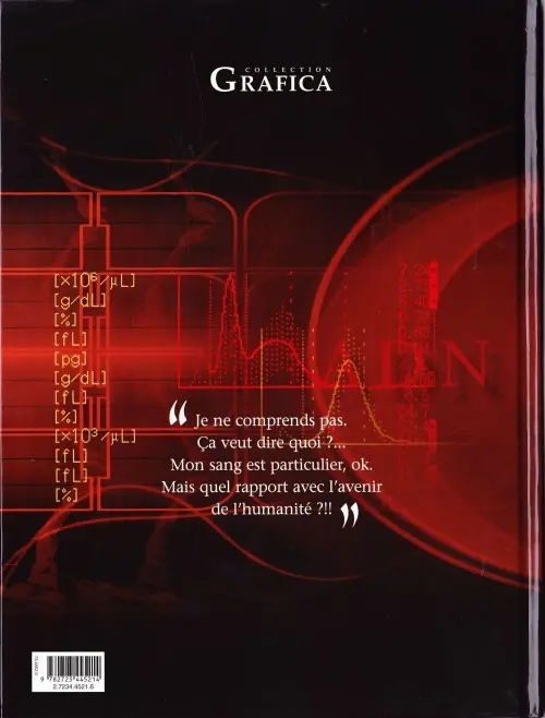 Verso de l'album A.D.N. Tome 2 L'ange noir