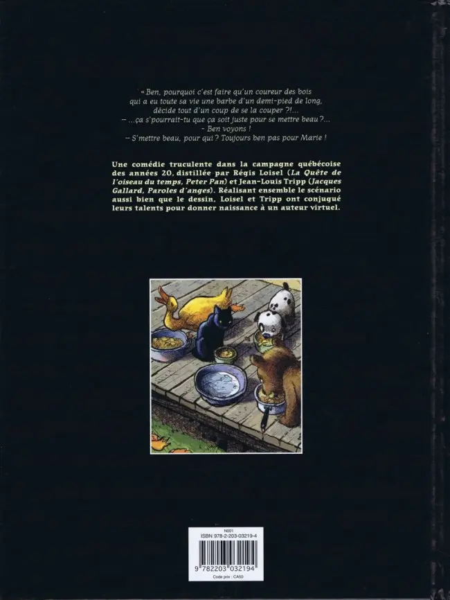 Verso de l'album Magasin général Tome 7 Charleston