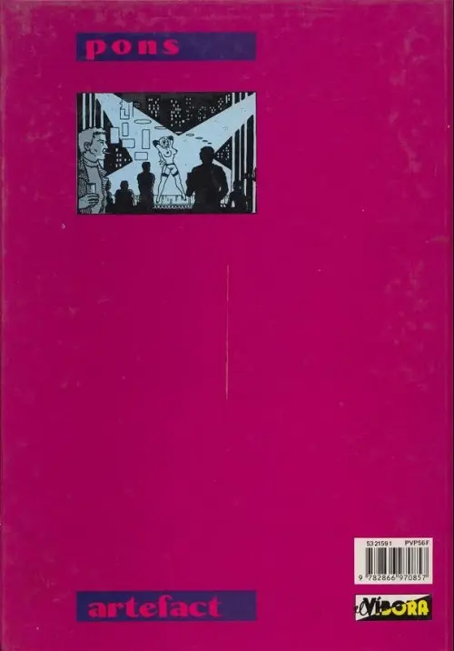 Verso de l'album Maria La Nuit