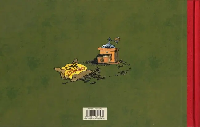 Verso de l'album Mickey Mouse - Café Zombo