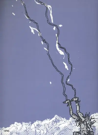 Verso de l'album On m'appelle l'avalanche