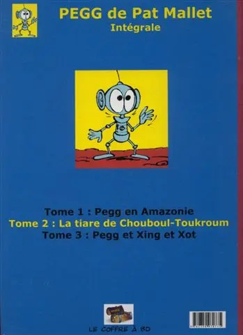 Verso de l'album Pegg Tome 2 La tiare de chouboul-toukroum