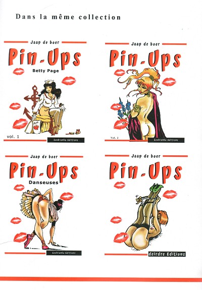 Verso de l'album Pin-Ups Vol. 5 Les Fées