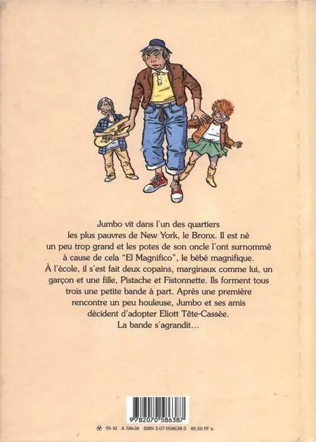 Verso de l'album Bande à part