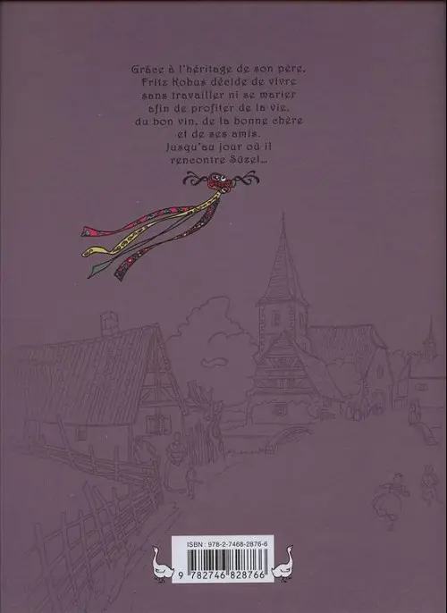 Verso de l'album L'Ami Fritz