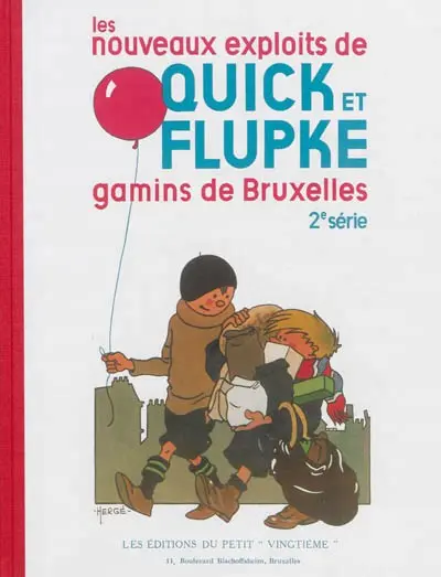 Couverture de l'album Quick et Flupke - Gamins de Bruxelles 2e série