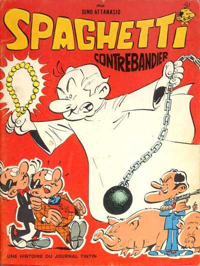 Couverture de l'album Spaghetti Tome 10 Spaghetti contrebandier