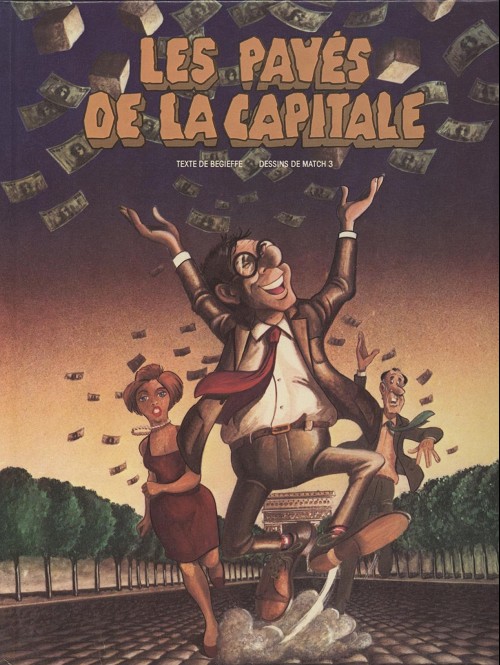 Couverture de l'album Une aventure d'Auguste Pochard Les pavés de la capitale