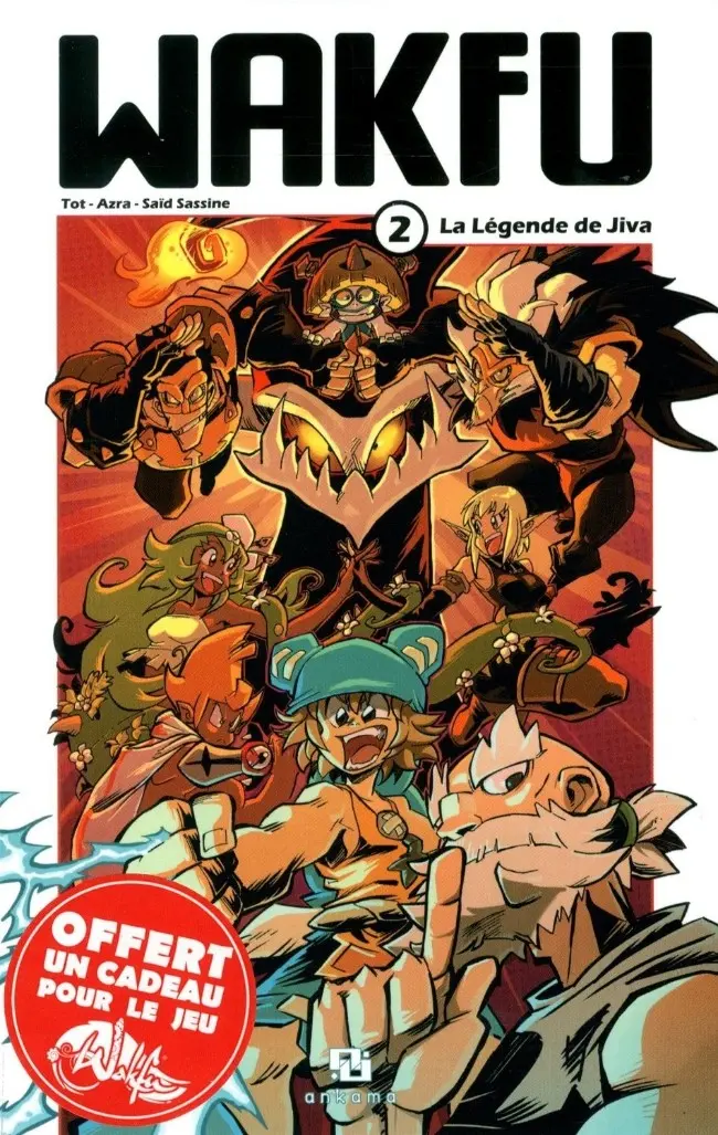 Couverture de l'album Wakfu 2 La légende de Jiva