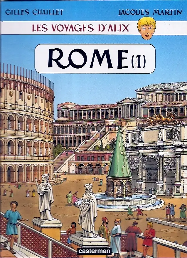 Couverture de l'album Les Voyages d'Alix Tome 1 Rome (1)