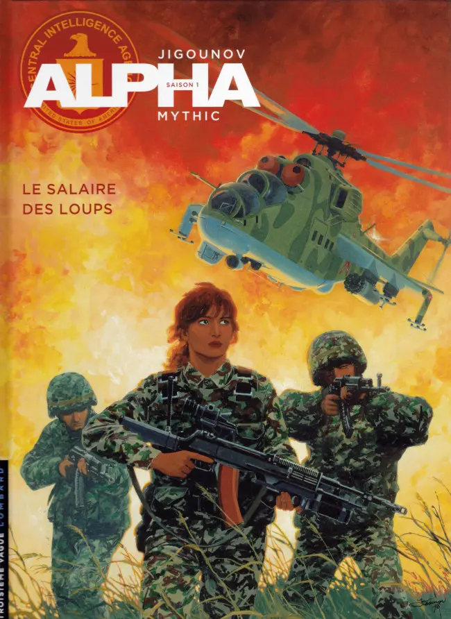Couverture de l'album Alpha Tome 3 Le salaire des loups