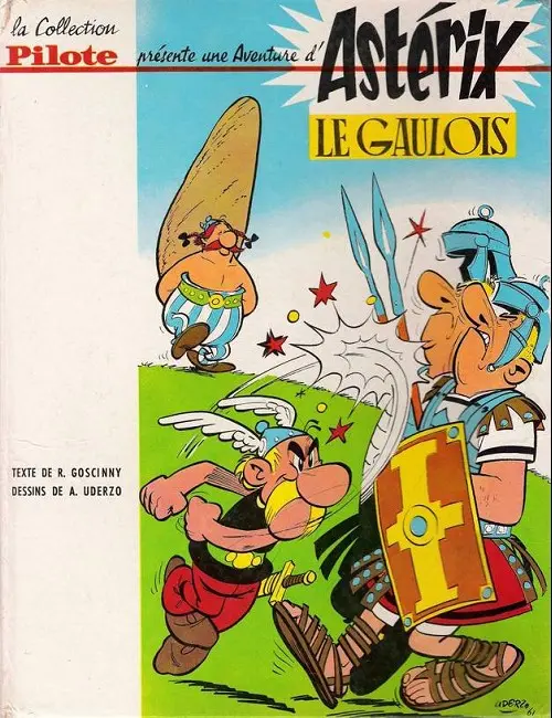 Couverture de l'album Astérix Tome 1 Astérix le gaulois