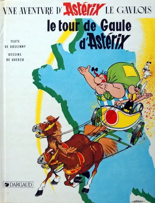 Couverture de l'album Astérix Tome 5 Le tour de Gaule d'Astérix