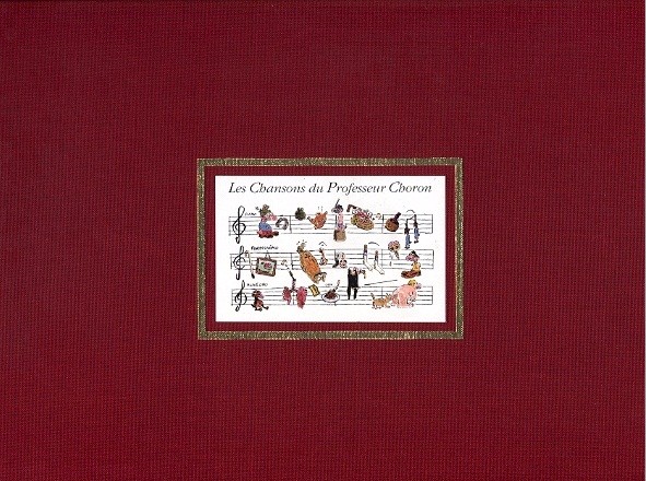 Couverture de l'album Les Chansons du professeur Choron Les Chansons du Professeur Choron (1/2 - le livre)