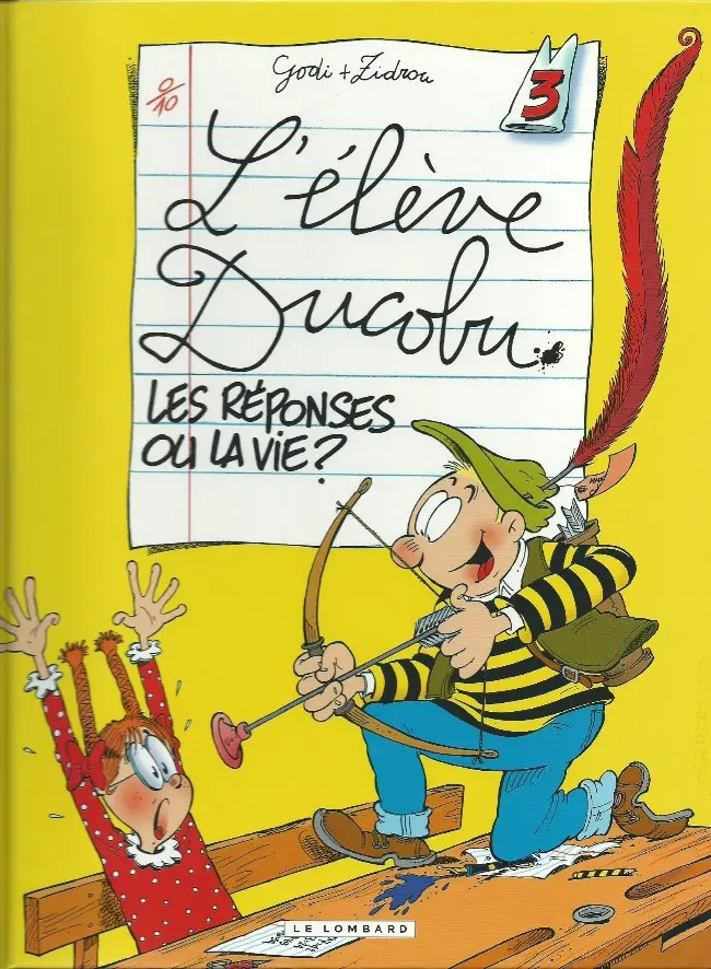 Couverture de l'album L'Élève Ducobu Tome 3 Les réponses ou la vie ?