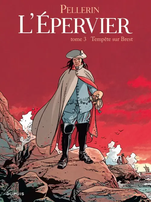 Couverture de l'album L'Épervier Tome 3 Tempête sur Brest
