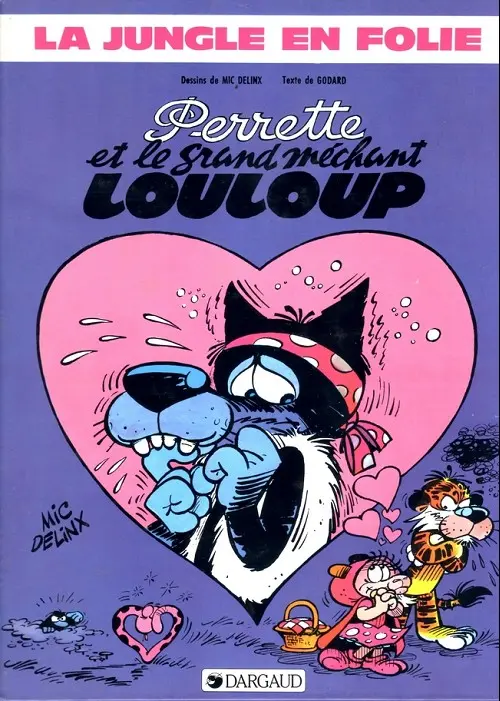 Couverture de l'album La Jungle en folie Tome 5 Perrette et le grand méchant Louloup