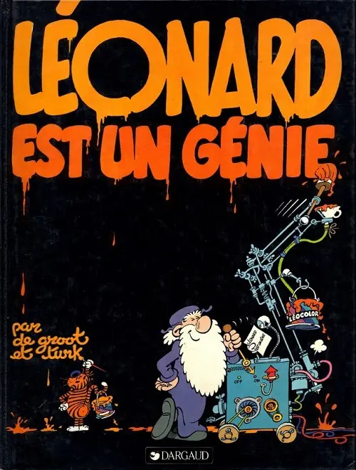 Couverture de l'album Léonard Tome 1 Léonard est un génie
