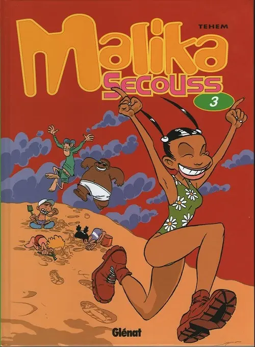 Couverture de l'album Malika Secouss Tome 3 Crache ta joie