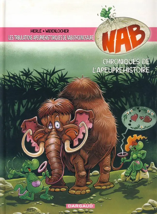 Couverture de l'album Nabuchodinosaure Tome 2 Chroniques de l'apeupréhistoire