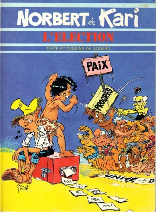 Couverture de l'album Norbert et Kari Tome 5 L'élection