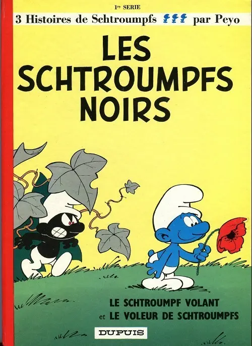Couverture de l'album Les Schtroumpfs Tome 1 Les Schtroumpfs noirs