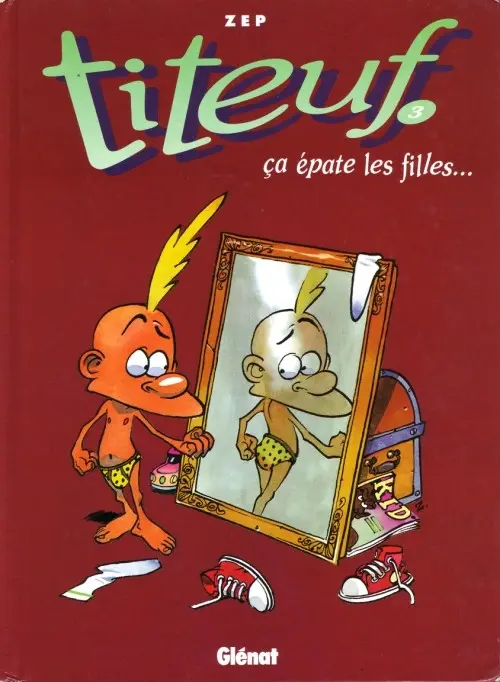 Couverture de l'album Titeuf Tome 3 Ça épate les filles...