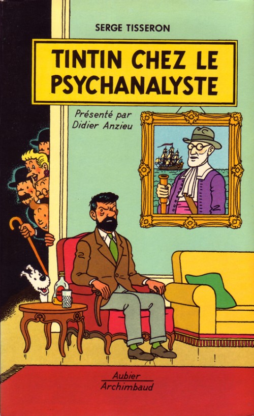 Couverture de l'album Tintin chez le psychanalyste