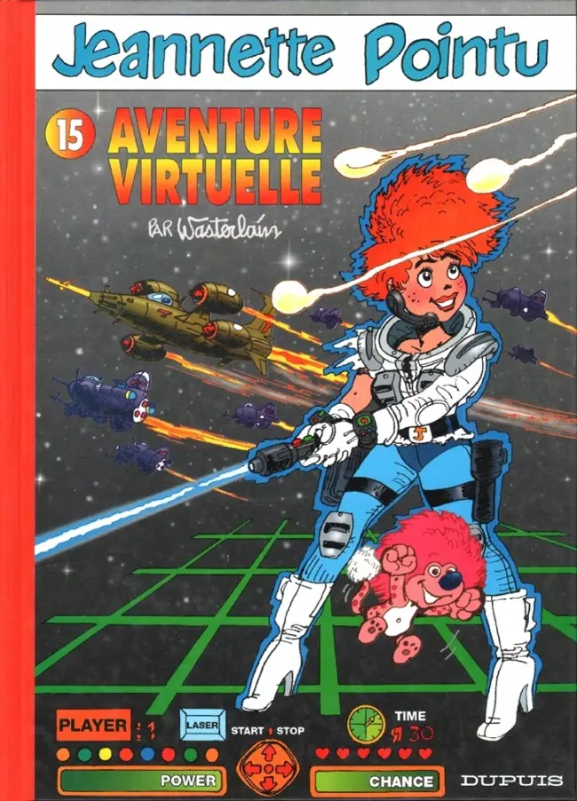 Couverture de l'album Jeannette Pointu Tome 15 Aventure virtuelle