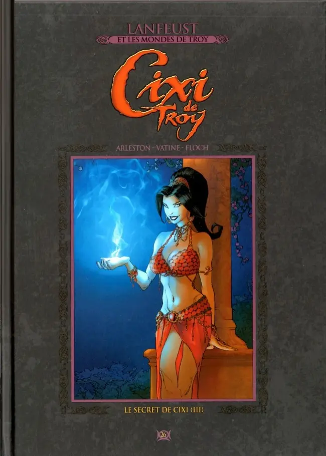 Couverture de l'album Lanfeust et les mondes de Troy Tome 26 Cixi de Troy - Le secret de Cixi (3e partie)