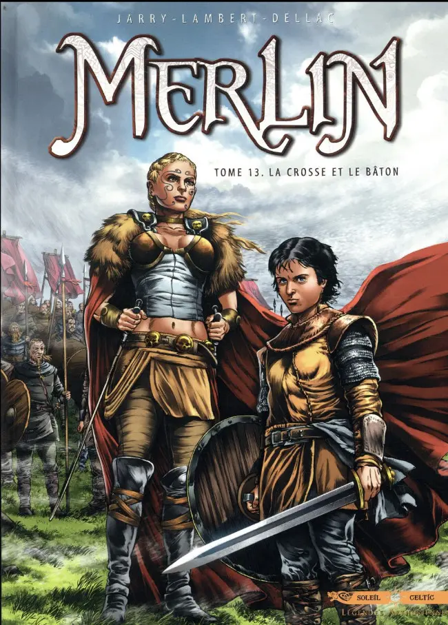 Couverture de l'album Merlin Tome 13 La crosse et le bâton
