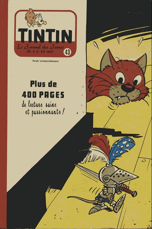 Couverture de l'album Tintin Tome 43