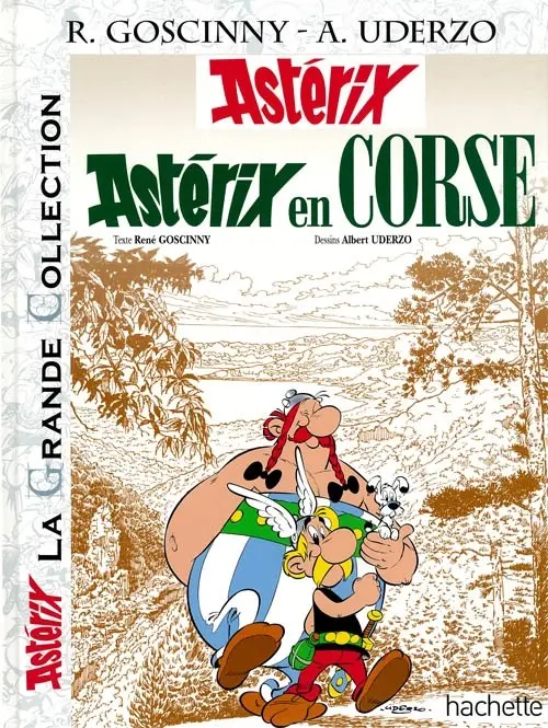 Couverture de l'album Astérix La Grande Collection Tome 20 Astérix en Corse