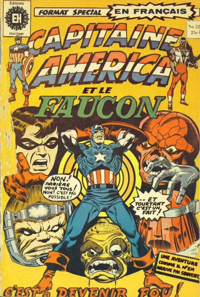 Couverture de l'album Capitaine America Tome 22 C'est à devenir fou !