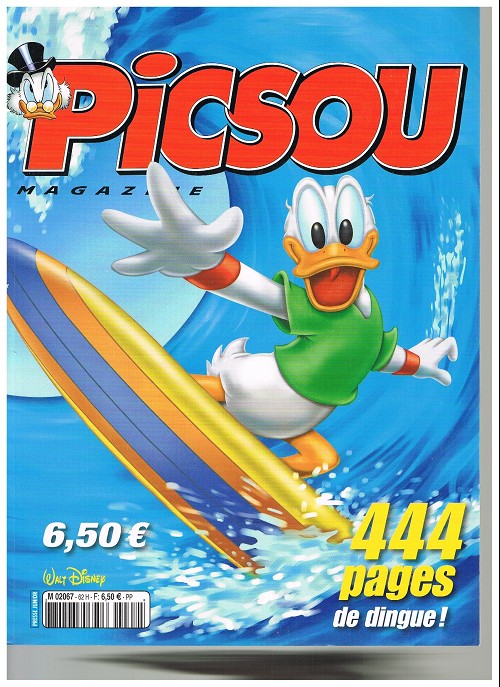 Couverture de l'album Picsou Magazine Album N° 62