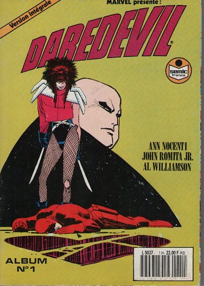 Couverture de l'album Daredevil Album N° 1