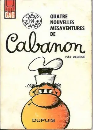 Couverture de l'album Cabanon Tome 2 Quatre nouvelles mésaventures de Cabanon
