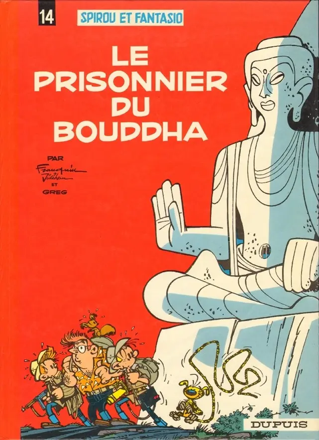 Couverture de l'album Spirou et Fantasio Tome 14 Le prisonnier du Bouddha